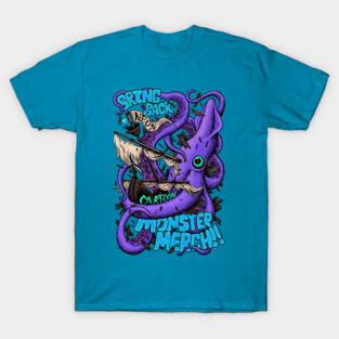 Bring Back Neon Cartoon Monster Merch T-Shirt