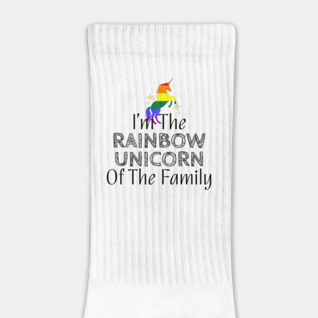 I'm The Rainbow Unicorn Of The Family by WarFX Designs