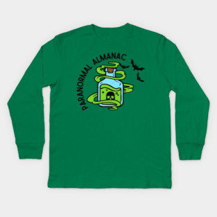 SPOOPY PARAMANIAC Kids Long Sleeve T-Shirt