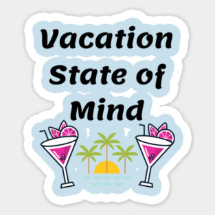 Vacation State of Mind Magnet