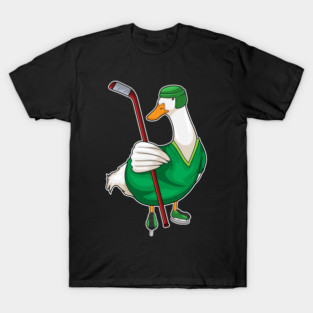 Duck Ice hockey Ice hockey stick T-Shirt