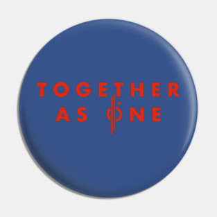 Together as one Pin