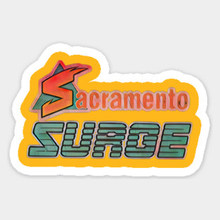 Sacramento Surge Football Sticker