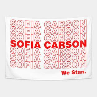 Thank You Sofia Carson Tapestry