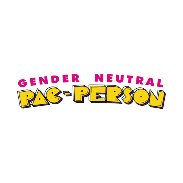 Gender Neutral Pac-Person