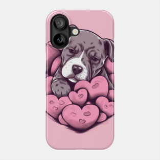Staffy Love Phone Case