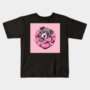 Staffy Love Kids T-Shirt