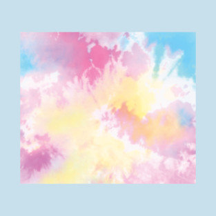 Pastel color marbled tie-dye hippie boho chic T-Shirt