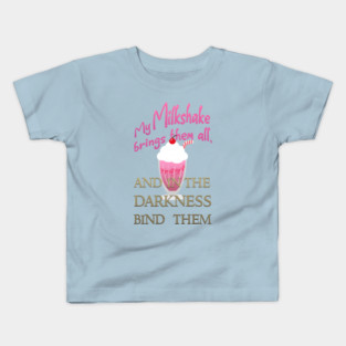 Milkshake of the Rings Kids T-Shirt