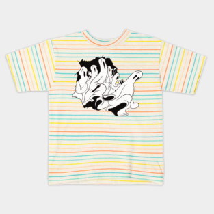 Cartoon Ghosts Kids T-Shirt