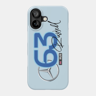 Formula 1 - George Russell Number. Phone Case