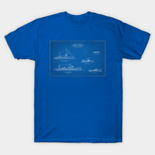 United States Coast Guard Patrol Vessels of the Prohibition Era - AD T-Shirt