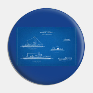 United States Coast Guard Patrol Vessels of the Prohibition Era - AD Pin