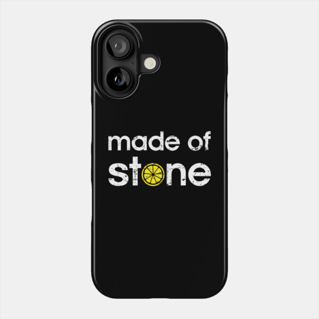 The Stone Roses Made Of Stone Indie Manchester Integrated Lemon Phone Case by Butter Creative