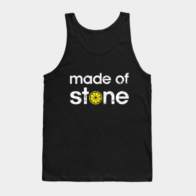 The Stone Roses Made Of Stone Indie Manchester Integrated Lemon Tank Top by Butter Creative
