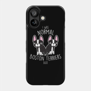 Boston Terrier Dog Normal Phone Case