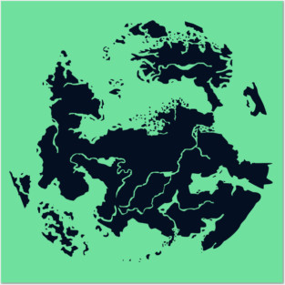 Advantage Cusp Silhouette Posters and Art