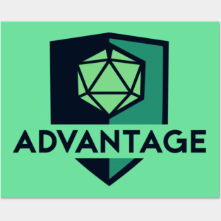 Advantage Logo Posters and Art