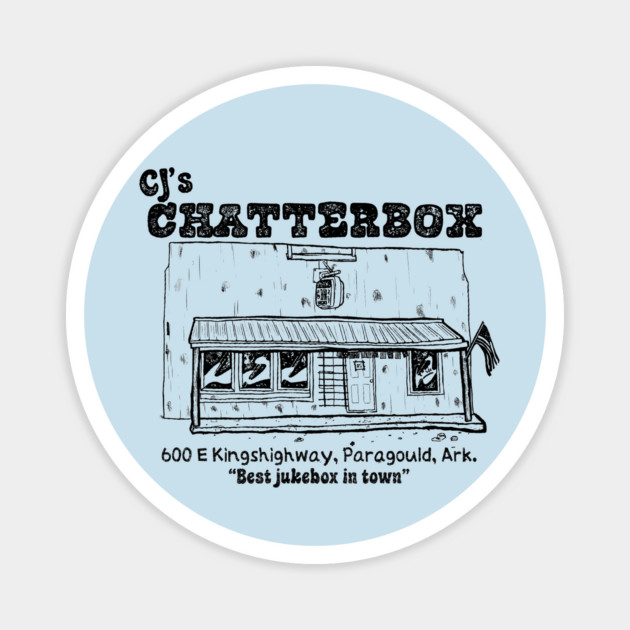 CJ's Chatterbox Magnet by rt-shirts