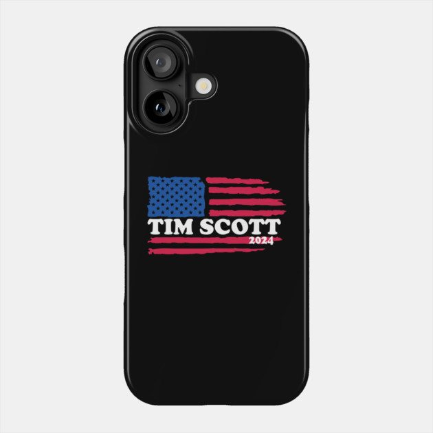 Tim Scott For President 2024 Phone Case by The WYLD Tribe