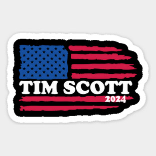 Tim Scott For President 2024 Sticker