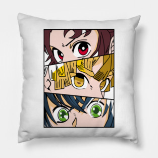 Demon Slayer Trio - Tanjiro, Zenitsu and Inosuke Pillow
