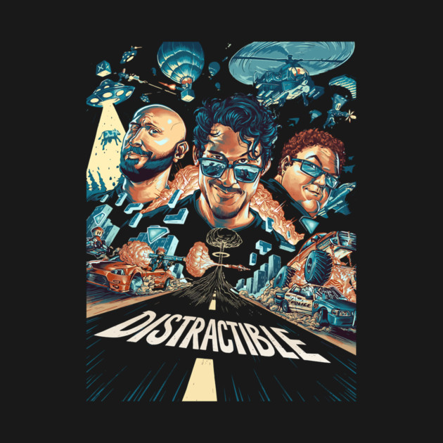 Distractible Merch Distractible T-Shirt