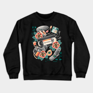 90s old memories Crewneck Sweatshirt