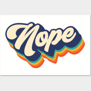 Nope Posters and Art