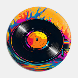 Vinyl Record Pin