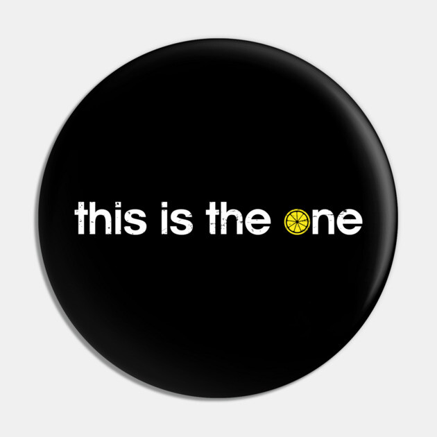 The Stone Roses This Is The One Indie Manchester Integrated Lemon Pin by Butter Creative