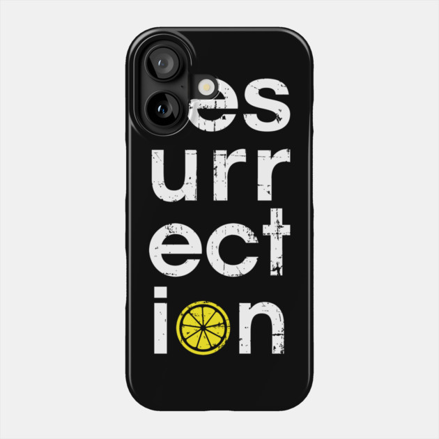 The Stone Roses Resurrection Indie Manchester Portrait Integrated Lemon Phone Case by Butter Creative