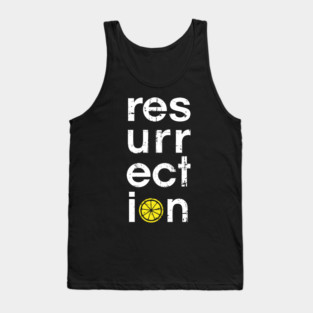 The Stone Roses Resurrection Indie Manchester Portrait Integrated Lemon Tank Top