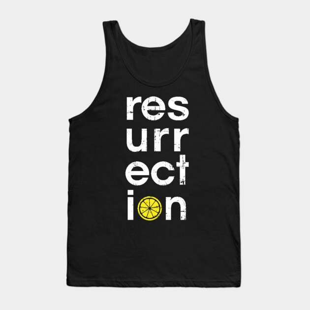 The Stone Roses Resurrection Indie Manchester Portrait Integrated Lemon Tank Top by Butter Creative