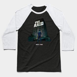 The Raid Press Start Baseball T-Shirt