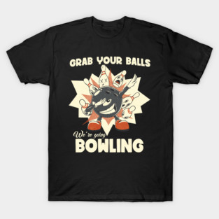 Funny Bowling League Art T-Shirt