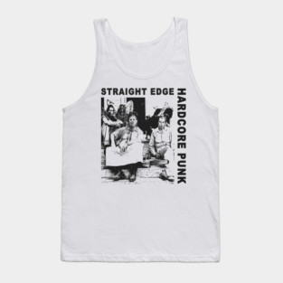 classic straight edge hardcore punk Tank Top