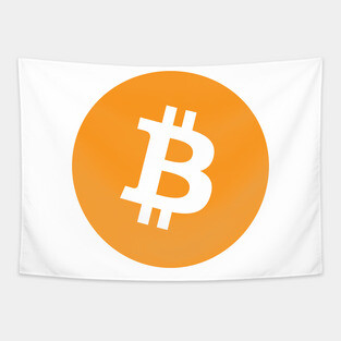 Bitcoin Icon Tapestry