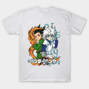 Dynamic Duo: Gon and Killua - Hunter x Hunter Design T-Shirt