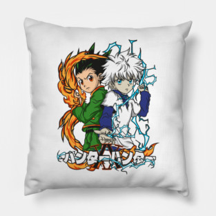 Dynamic Duo: Gon and Killua - Hunter x Hunter Design Pillow