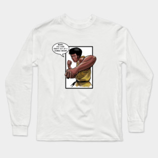 Jim Kelly Comic Long Sleeve T-Shirt