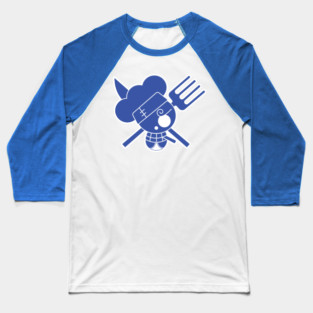 Sanji Jolly Roger 1 Baseball T-Shirt