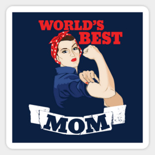 World's Best Mom Sticker