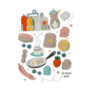 The Brunch Bunch Grungy T-Shirt