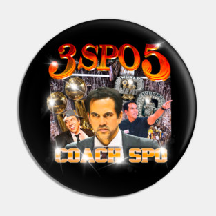 Miami Heat Coach SPO 3SPO5 Pin