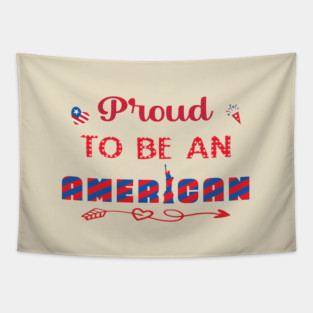 Proud to be an American Tapestry