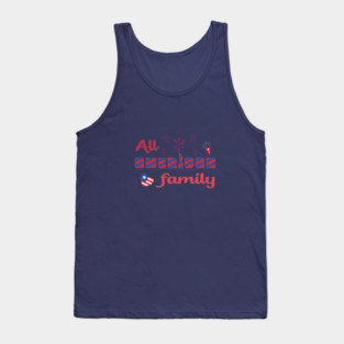 All American family Tank Top