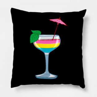 Pansexual cocktail #2 Pillow