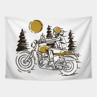 Classic Biker Tapestry