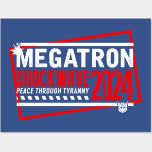 Megatron/Shockwave 2024 Posters and Art